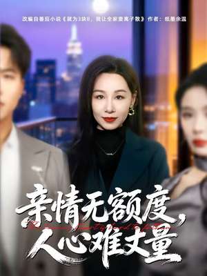 【亲情无额度，人心难丈量】55集短剧免费全集赏阅